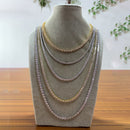 5mm Rock Hip Hop Zirconia Tennis Chains Bling Iced out Cubic Necklace Men women Jewelry Crystal Choker Ketting Sieraden 18"  20"