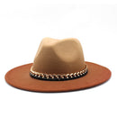 2020 Winter Autumn Imitation Woolen Women Men Ladies Fedoras Top Hat Jazz Caps European American Round Caps Bowler Hats