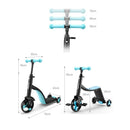 Nadle Children Scooter Tricycle Baby 3 In 1 Balance Bike Ride On Toys Kids Bike