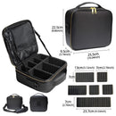 New Women Makeup Large Capacity Cosmetic Bag Beauty Salon Tattoos Nail Art Tool Bin Case