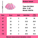 VIKITA Baby Kids skirt Girls Princess Glitter Sequined Tutu Skirt Toddlers Sequins Party Ballet Tutu Skirts Children Clothing