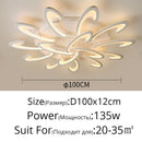 Remote Control Led Ceiling Light With Ultra-thin Acrylic Lamp Ceiling For Living Room Bed Room Flush Mount Lamparas De Techo