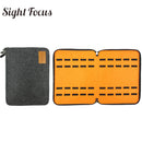 40 Slot Felt Watch Organizer Box Watchband Storage Case for Apple Watch Band Box Pouch Watch Strap Organizer Holder Bag Durable