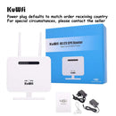 KuWFi 4G路由器Sim卡300mbps解锁版4G CPE无线路由器150mbps CAT4移动WiFi热点带Sim卡槽4个LAN端口