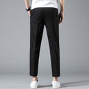 Jantour Brand Men Ankle Pants New Summer Casual Trousers Straight Chinos Fashion Jogging Pants Male Brand Trousers High Quality