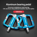 ROCKBROS MTB Cycling Ultralight Pedal Bike Bicycle Sealed DU Bearing Pedals Aluminum Alloy CRMO Non-slip Cleat Bike Part Pedals
