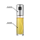 Kitchen Baking Oil Spray Vinegar Bottle Stainless Steel Nozzle Glass Oil Bottle BBQ Water Gravy Boats Grill Sprayer Cooking Tool
