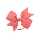 20pcs/lot Grosgrain Ribbon Hair Bands Ponytail Holder Rubber Band For Baby Girls Handmade Hair Rope Scrunchie  Hair Accessories