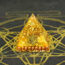 Aura Orgone Energy Converter Orgonite Pyramid Chakra Quartz Soothe The Soul Aventurine Resin Cube EMF Protection Healing