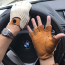 The Artisan Driver | Genuine Sheepskin Leather Gloves — Machinist Profile, Unlined