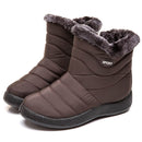 TIMETANG Women's ankle boots fur boots warm snow boots winter shoes for women waterproof padded boots winter boots womenfootwear