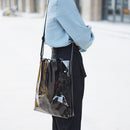 New Transparent Bag for Women Clear Shoulder Bag Female Handbags Women Versatile Messenger Bag Shoulder Fashion Bag