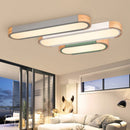 New Remote Control Minimalist Ceiling Lights Wooden Decorative Ceiling Lamps Panels For Living Room Bedroom Corridor Luminaire