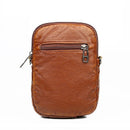 Vintage Soft Leather Crossbody Bags Rivet PU Women Messenger Shoulder Bag Small Female Handbags Phone Purses Black and Brown