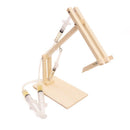 STEM Toys for Children Educational Science Experiment Technology Toy Set  DIY Hydraulic Excavator Model Puzzle Painted Kids Toys