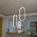 Black/White led pendant lights modern design living room restaurant kitchen hanging lights bedroom bedside led pendant lamps