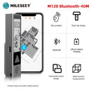 Mileseey laser distance meter electronic roulette laser digital tape rangefinder trena metro laser range finder  measuring tape