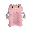 Baby Bath Cushion Portable Newborn Bath Anti-Slip Cushion Seat Infant Floating Bather Bathtub Pad Shower Support Mat Security
