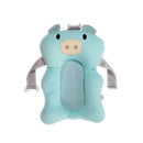 Baby Bath Cushion Portable Newborn Bath Anti-Slip Cushion Seat Infant Floating Bather Bathtub Pad Shower Support Mat Security