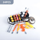 Kids Pretend Play Toy Mini Kitchen Toys Cookware Pot Pan Simulation Kitchen Utensils Cooking Toys For Boys