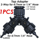 KESLA 5-100米花园浇水软管 4/7毫米 PVC 微灌溉管滴灌管洒水器 1/4'' 草坪阳台温室