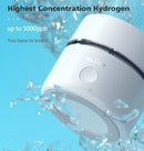 H2Life 7th Generation Hydrogen Water Generator Bottle DuPont SPE+PEM Dual Chamber Maker lonizer Cup + H2 Inhalation device