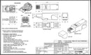 ZoeRax CAT8 /CAT7 /CAT6A Rj45 Connector Plug, Tool Free Shielded RJ45 Ends, Cat8 Field Termination Plug - 40Gbps