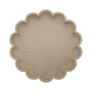 2020 New Arrivals Wholesales Manufacturer Nordic Portable Silicone Non-slip Flower Shape Bowl placemate Edible Baby Shower Gift