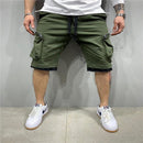 Men Knee-length Cotton Shorts Men&