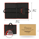Dokio 100w(50Wx2件) 柔性折叠单晶太阳能电池板，适用于旅行、船和房车，高品质便携式太阳能电池板，中国制造