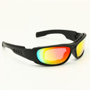 Polarized Ballistic Army Sunglasses Daisy One C6 Military Goggles Rx Insert 4 Lens Kit Men Combat War Game Tactical Glasses