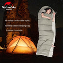 Naturehike 信封式带帽棉睡袋 可水洗 可拼接 双人帐篷露营便携睡袋