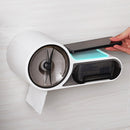 Waterproof Bathroom Organizer Shelf Shampoo Soap Roll Paper Wc Storage Rack Wall Mounted Household Items Bathroom Accessories