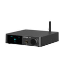 LOXJIE A30 台式立体声功率放大器和耳机放大器，支持APTX 蓝牙5.0 ESS DAC芯片，带遥控器