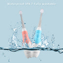 Seago Kids Sonic Electric Toothbrush 2 Mins Smart Timer Children Sonic Tooth Brush Colorful Led Light Brush Waterproof  Gift
