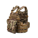 Men Military Tactical Airsoft Vest Paintball Multicam Camouflage Hunting Vest Assault Shooting Vests Outdoor Clothes Molle Gear