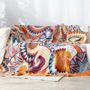 Junwell 100% Cotton Muslin Sofa Cover Spring Autumn Blanket Gauze Bed Chic Soft Multifunction Travel Breathable Throw Blanket