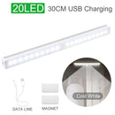USB/Battery Motion Sensor Light Under Cabinet Light for Bedroom Wardrobe Kitchen Staircase Closet Led Light Lamp Home Decoration