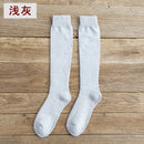 6双=3双男士冬季保暖压缩袜高筒长袜毛圈棉加厚盖小腿袜 尺码38-44