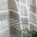 REGINA Baroco Decor Knitted Cushion Cover Gray Stripe Tassel Design Pillow Case Cotton Super Soft Sofa Car Nordic Pillow Cover