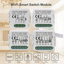 涂鸦WiFi智能灯开关模块支持双向控制，App远程控制DIY断路器100-240V，兼容Alexa Google Home