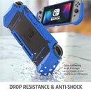 适用于Nintendo Switch保护壳 Mumba系列 Blade TPU握把保护套 可拆卸底座 兼容主机和Joy-Con控制器