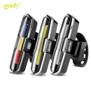 Bicycle waterproof taillight riding taillight LED USB rechargeable mountain bike bicycle light taillight helmet light multi-mode