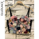 Ellolace 2020 Applique Floral Corselets Women&
