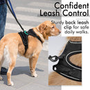 Pet Dog Harness Large Small For Pitbull Reflective Safety Harness For Dogs Adjustable Training Dog Sport No Pull Vest Husky