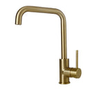 Kitchen Water Tap Brushed Gold & Black Kitchen Faucet Single Handle Rotation Classical Sink Water Mixer