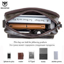 BULLCAPTAIN new 2020 leather shoulder bags men's diagonal bages is a business briefcase large capacity casual handbag's