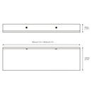 Bathroom Shelves Wall Mounted Shelf Toilet Accessories Rack White 300-500MM Aluminum Single Tier Kitchen Shower Room Use Screw