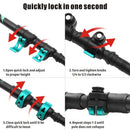 Hitorhike/Homful 195g/pc carbon fiber external quick lock Trekking poles hiking Collapsible stick nordic walking stick Crutch