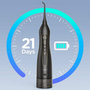 Fairywill Portable Oral Irrigator USB 300ml Rechargeable Dental Water Flosser Irrigator Dental Teeth Cleaner 3 Modes for Adult